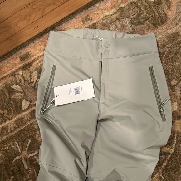 NWT Halfdays Sage Green Alessandra Ski Pants - Picture 3 of 4